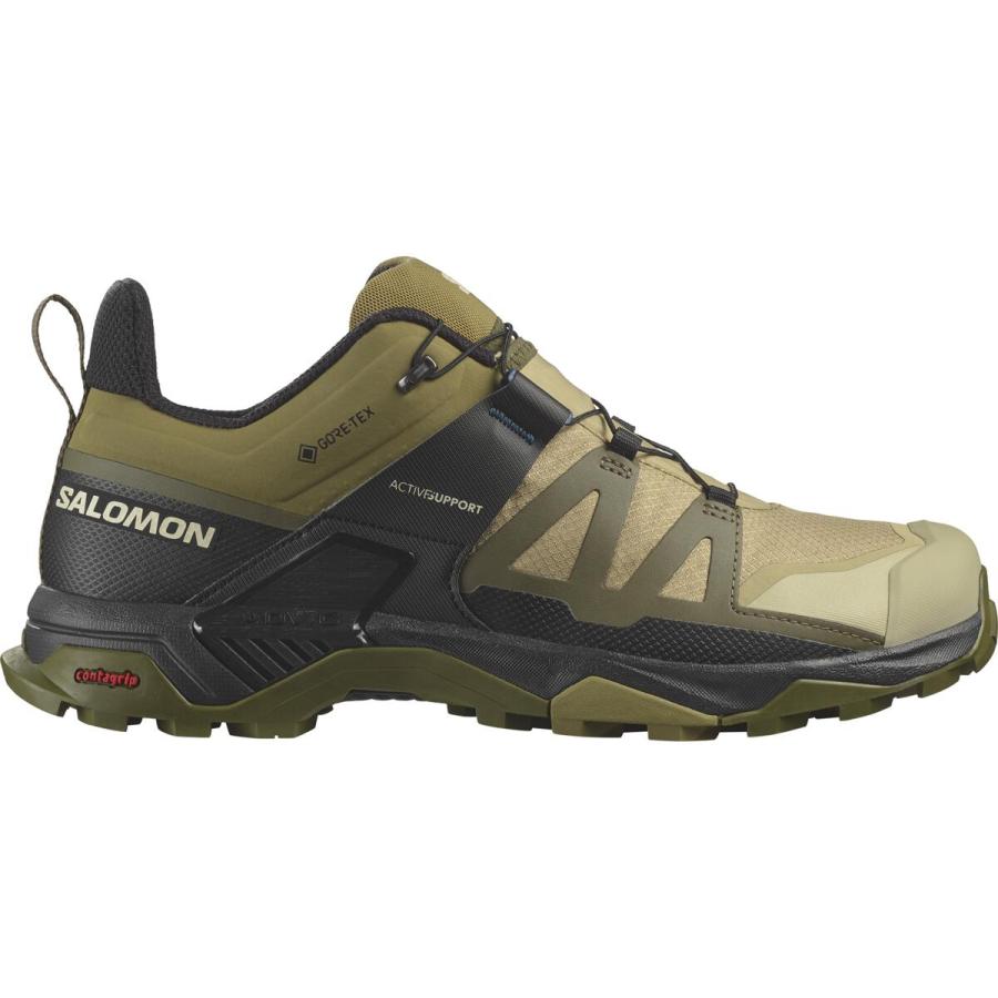 Pánska outdoorová obuv Salomon X ULTRA 4 GTX Slate Green / Olive Night / Black