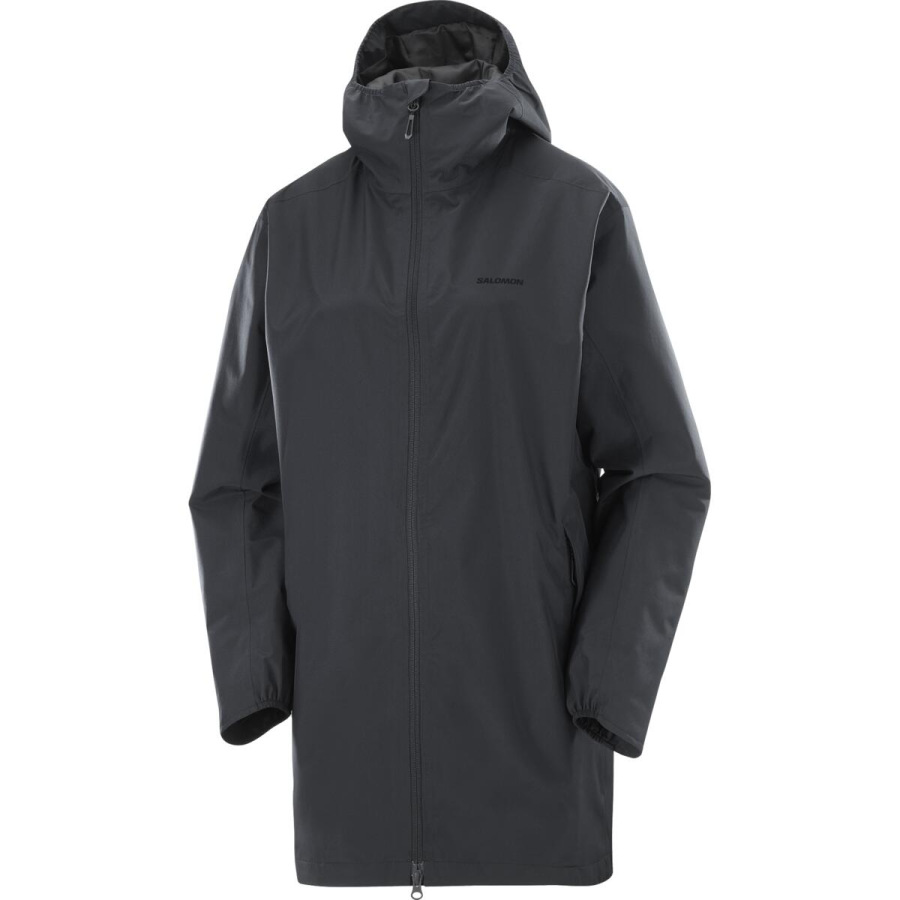 Bunda SALOMON OUTSCAPE 2L LONG JKT S W DEEP BLACK