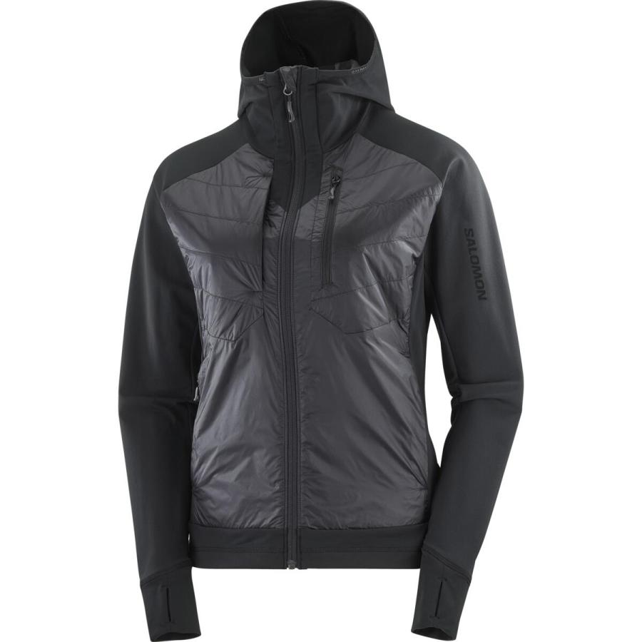 Dámska bunda ELIXIR HYBRID HD INSUL W DEEP BLACK