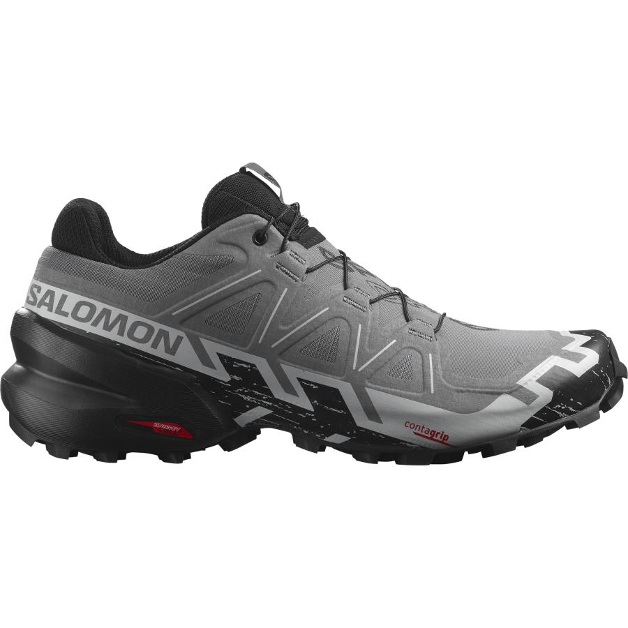 Pánska trailová obuv Salomon SPEEDCROSS 6 Quiet Shade / Black / Prlblu