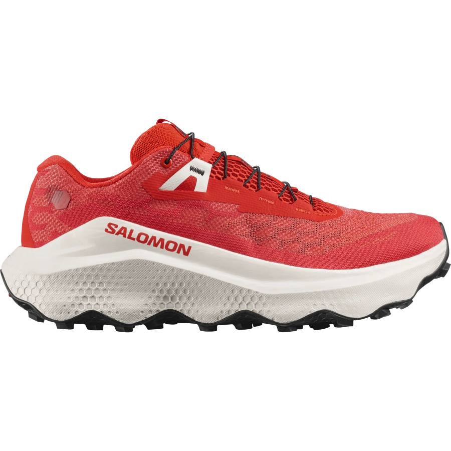 Pánska bežecká obuv Salomon ULTRA GLIDE 4 Fiery Red / Vanilla Ice