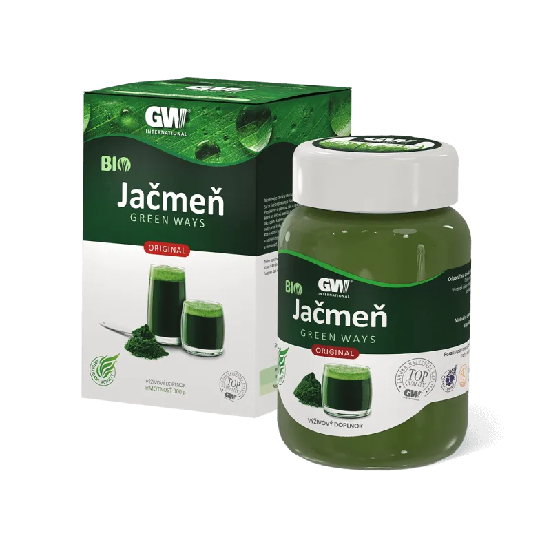 Green Ways BIO Zelený jačmeň v prášku
