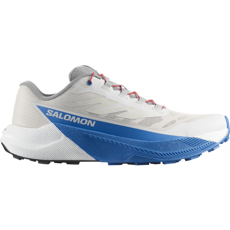Pánska trailová bežecká obuv Salomon obuv PULSAR Lunar Rock/White/French Blue