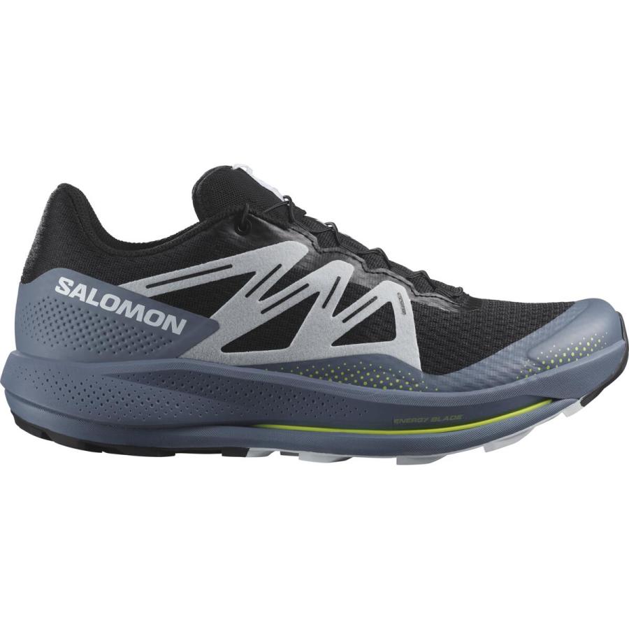 Pánska trailová bežecká obuv Salomon PULSAR TRAIL Black/China Blue/Arcti