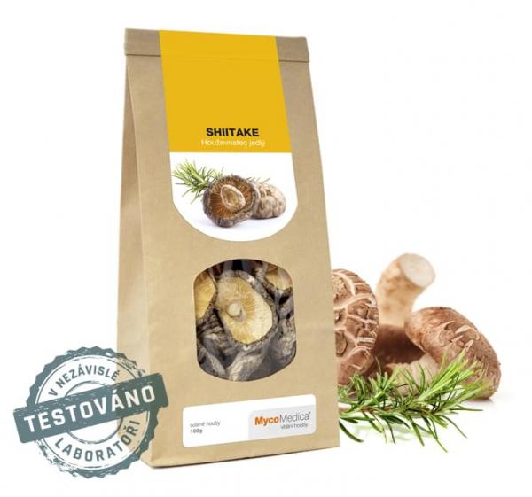 Sušená huba Shiitake - najvyššia kvalita I MycoMedica®