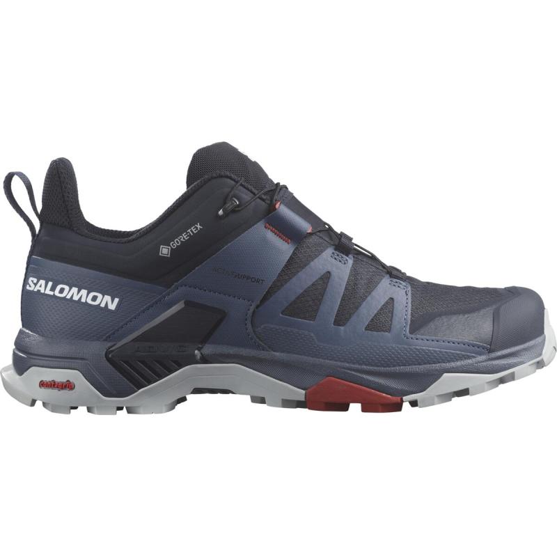 Pánska outdoorová obuv Salomon X ULTRA 4 GTX Carbon / Bersea