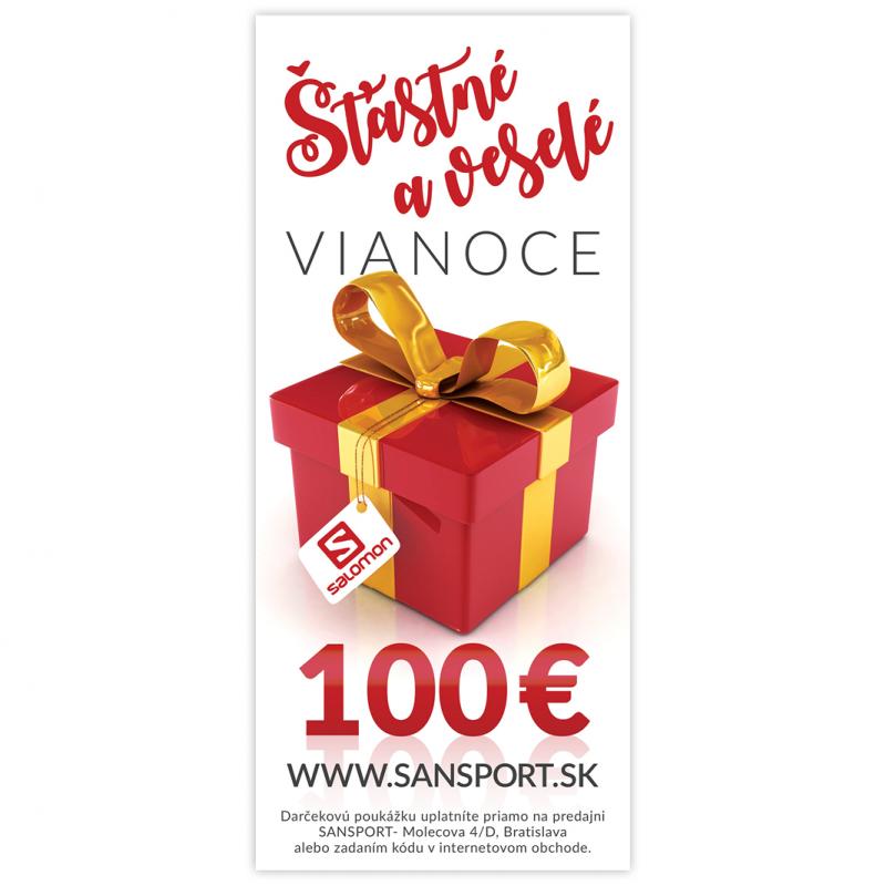 VIANOČNÁ DARČEKOVÁ POUKÁŽKA 100€