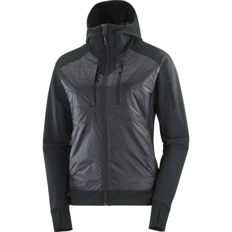 Dámska bunda ELIXIR HYBRID HD INSUL W DEEP BLACK