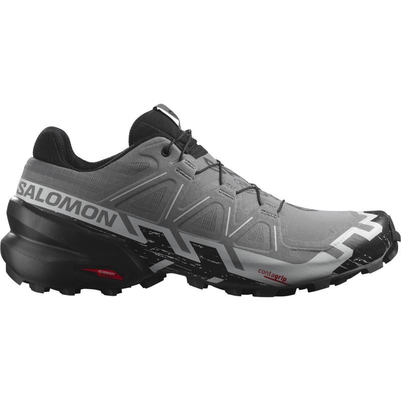 Pánska trailová obuv Salomon SPEEDCROSS 6 Quiet Shade / Black / Prlblu