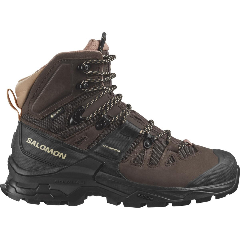 Dámska turistická obuv Salomon QUEST 4 GTX W Magnet / Black / Sun Kiss