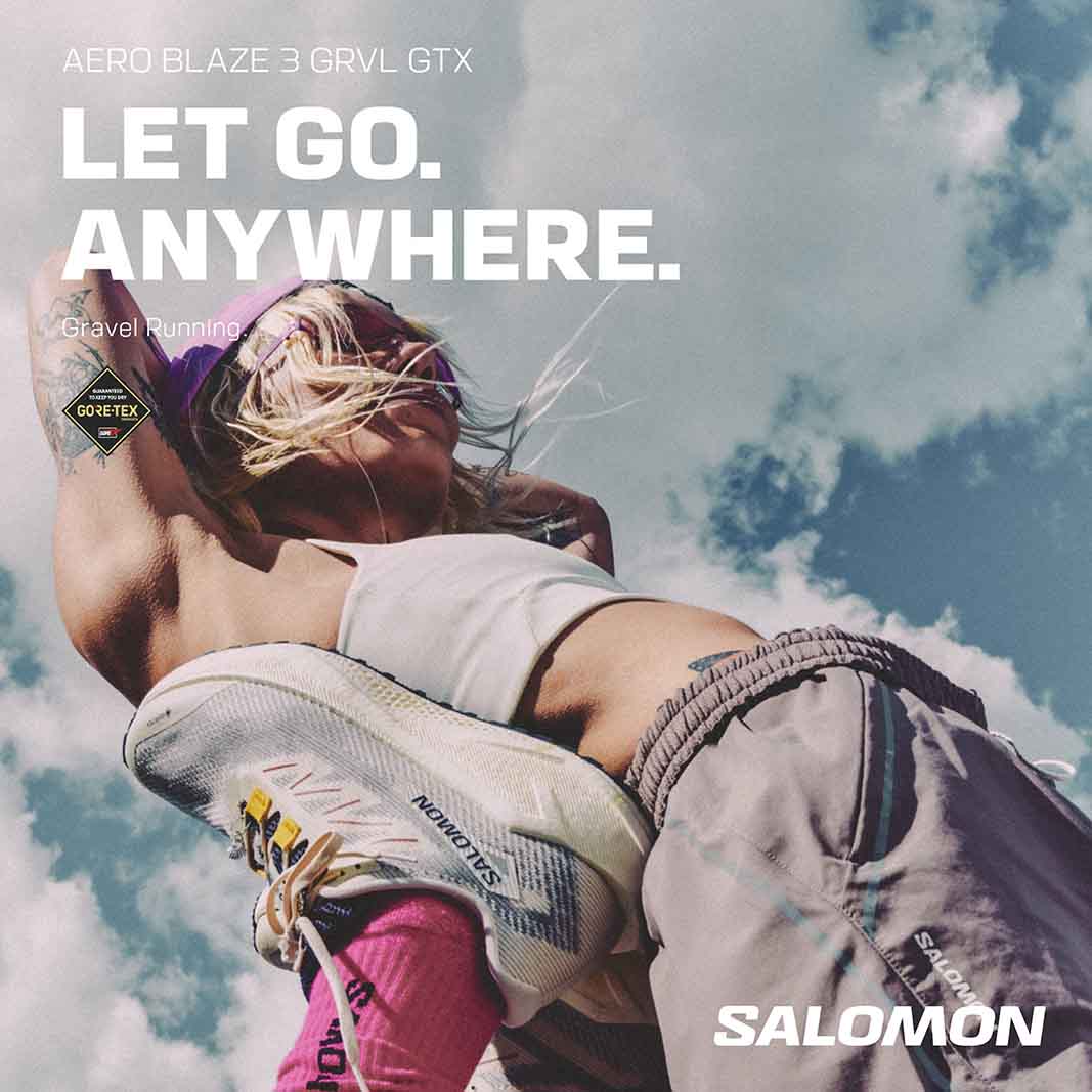 LET GO ANYWHERE Gravel Running Salomon - Kampaň 2025