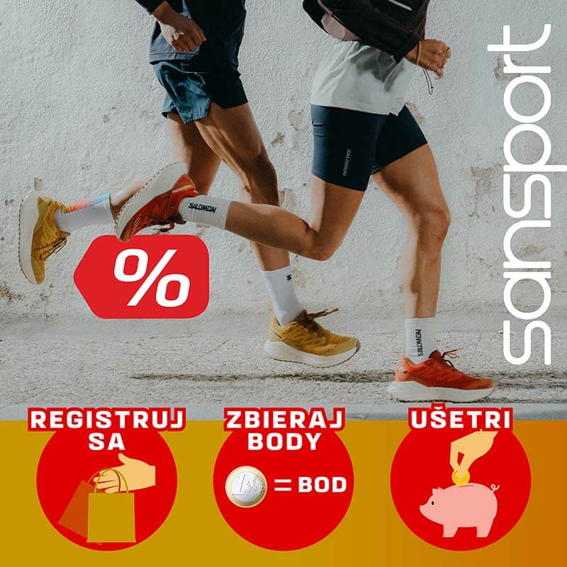 Vernostný program Sansport.sk - Registruj sa, zbieraj body a získať zľavy až -30.