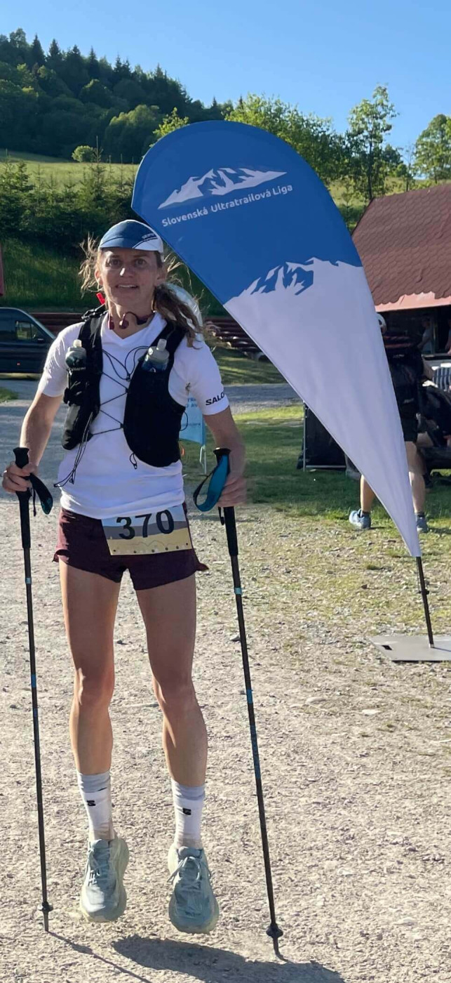 Salomon Glide Max Trail - Recenzia - Novinka 2023 Blog Nie iba ľahšie, ale aj krajšie. Kika Guttmannová - ambasádorka Salomon - Sansport Bratislava