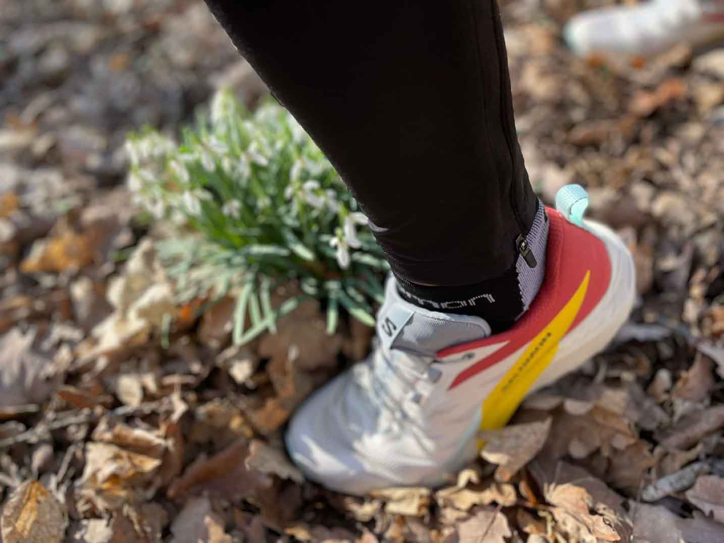 Salomon Sense Ride 5 - Recenzia - Novinka 2023 Blog Nie iba ľahšie, ale aj krajšie. Kika Guttmannová - ambasádorka Salomon - Sansport Bratislava