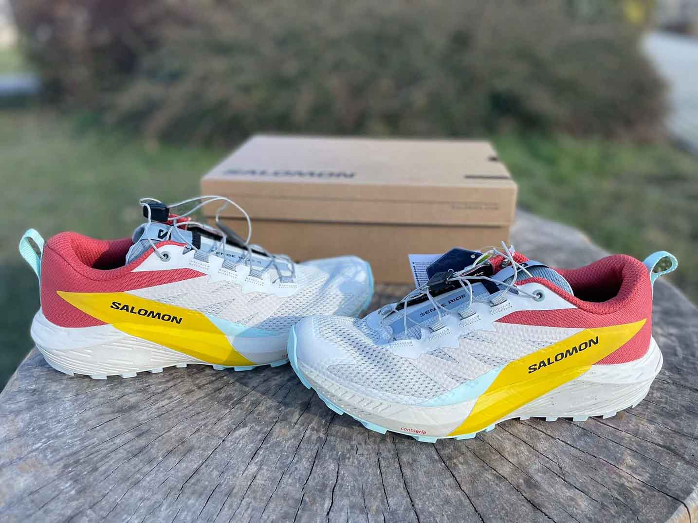 Salomon Sense Ride 5 - Recenzia - Novinka 2023 Blog Nie iba ľahšie, ale aj krajšie. Kika Guttmannová - ambasádorka Salomon - Sansport Bratislava