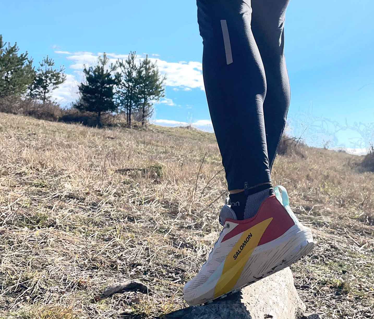 Salomon Sense Ride 5 - Recenzia - Novinka 2023 Blog Nie iba ľahšie, ale aj krajšie. Kika Guttmannová - ambasádorka Salomon - Sansport Bratislava