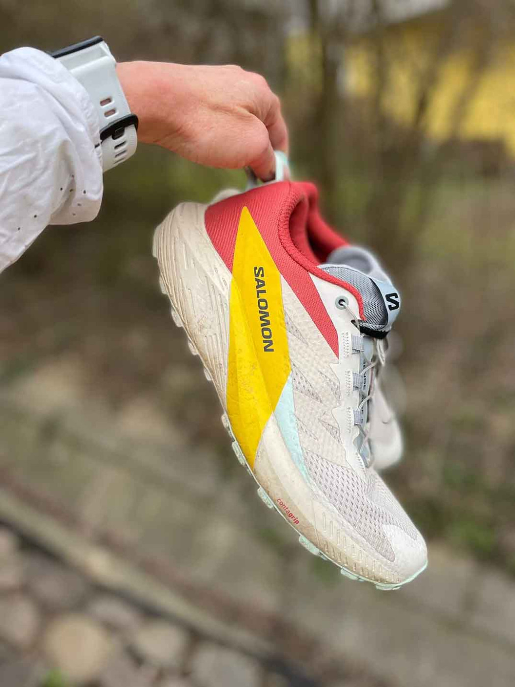 Salomon Sense Ride 5 - Recenzia - Novinka 2023 Blog Nie iba ľahšie, ale aj krajšie. Kika Guttmannová - ambasádorka Salomon - Sansport Bratislava