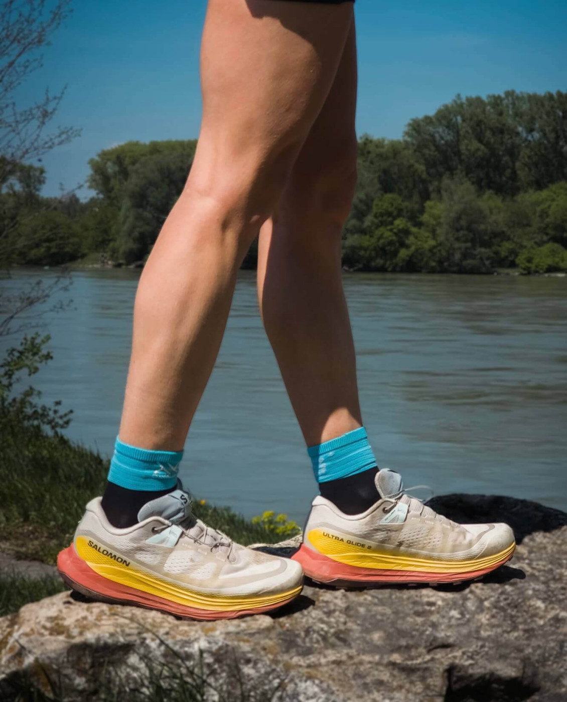 Salomon Ultra Glide 2 - Recenzia - Novinka 2023 Blog Nie iba ľahšie, ale aj krajšie. Kika Guttmannová - ambasádorka Salomon - Sansport Bratislava