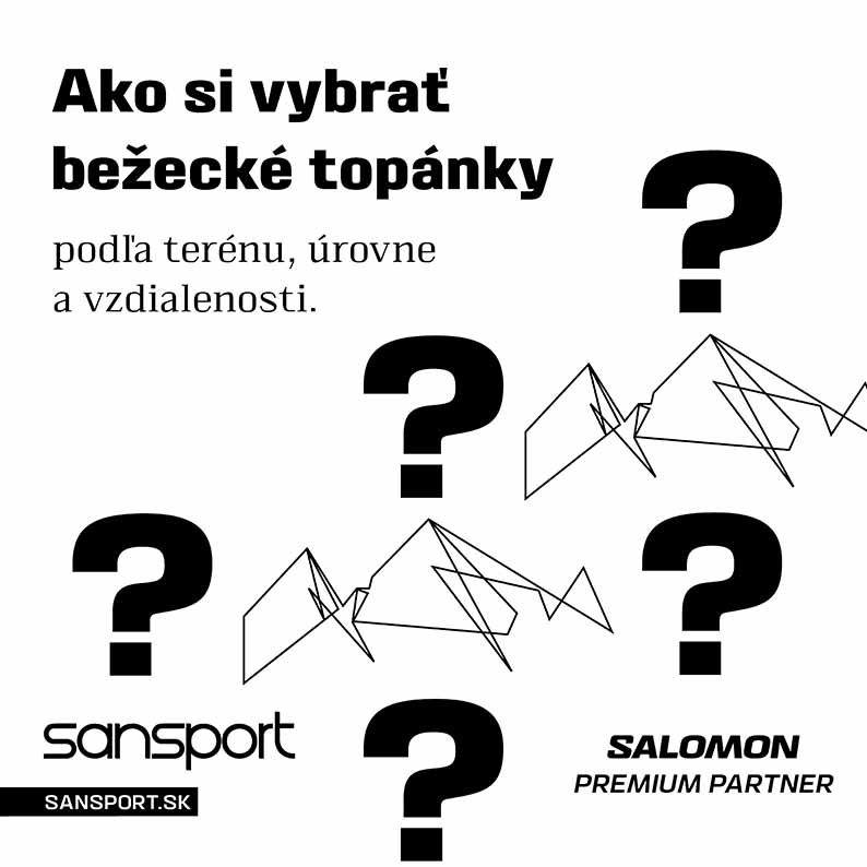 Ako si vybrať bežecké topánky Salomon podľa terénu, úrovne a vzdialenosti - Sansport BLOG