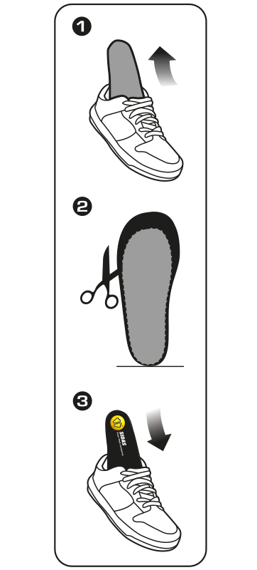 Ako používať bežecké vložky Sidas