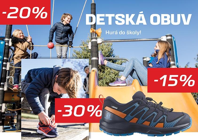Výpredaj detskej obuvi Salomon - Hurá do školy s novými teniskami Sansport Bratislava