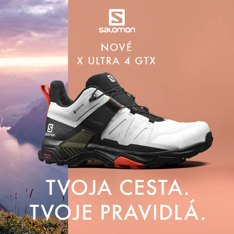 nová turistická obuv salomon x ultra 4 gtx