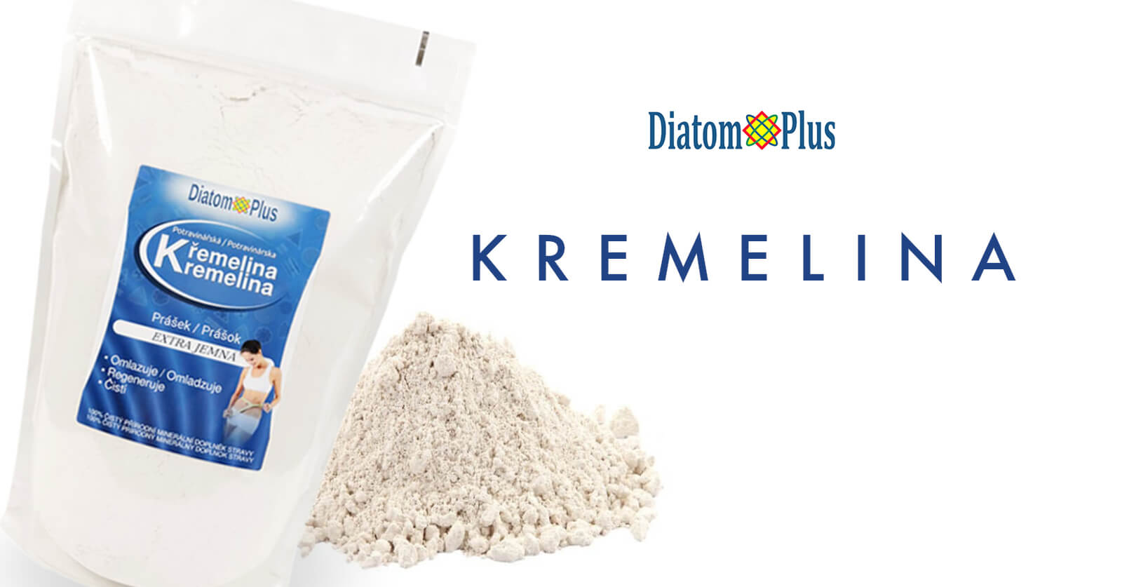 Kremelina regeneruje, detoxikuje a čistí - najkvalitnejšia na trhu od DiatomPlus