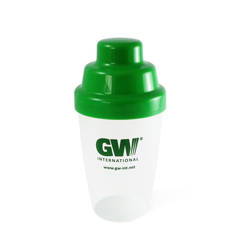 šejker Green Ways na zelený jačmeň, chlorelu a zeleninové a ovocné bio šťavy 0,2l maly