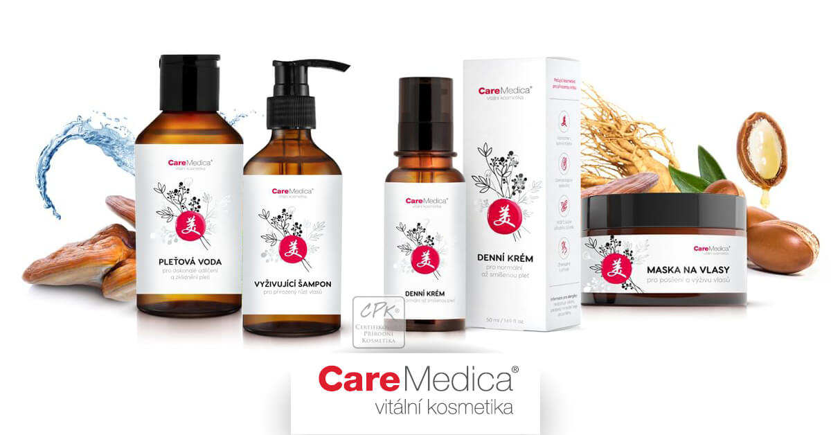 tradicna cinska medicina kozmetika caremedica sampon kondicioner maska ocny krem serum na vrasky