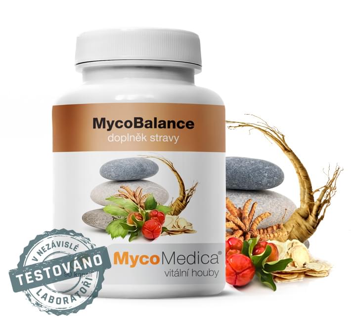 Hubová zmes MycoBalance Mycomedica® 90 tabliet 