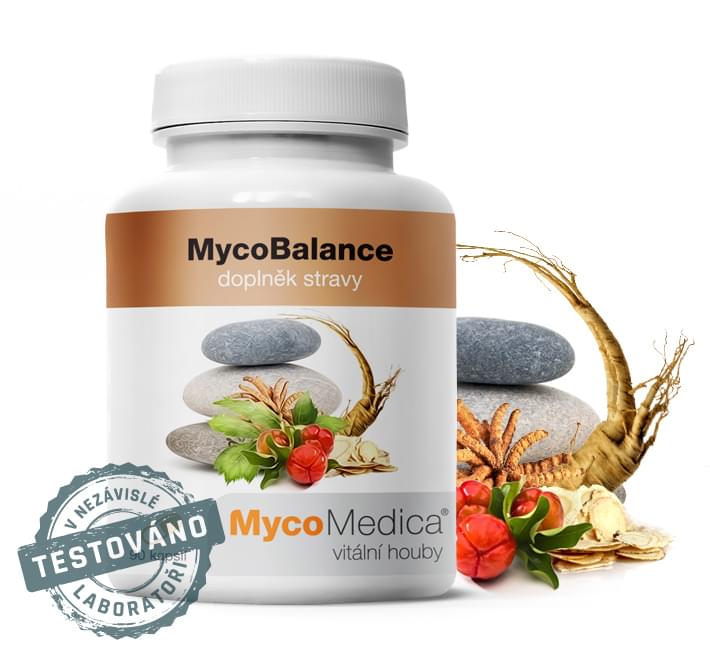Hubová zmes MycoBalance Mycomedica® 90 tabliet