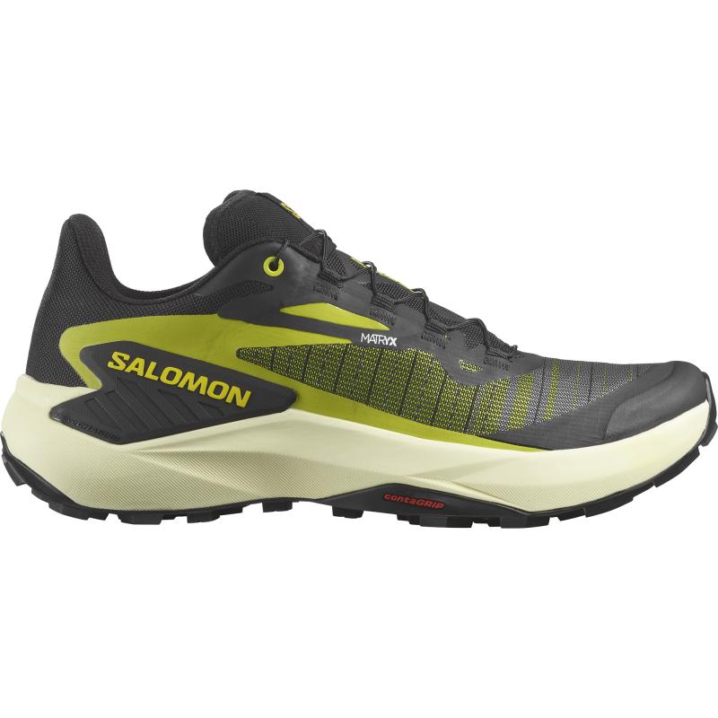 Bežecká obuv Salomon GENESIS Black / Sulphur Spring / Transparent Yellow
