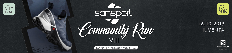 Sansport Community Run 8 - Salomon workshop - testovanie SUPERCROSS